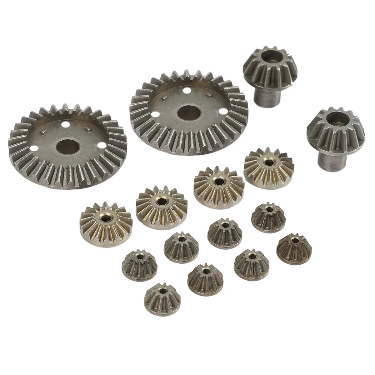 ATYP Upgrade Metal Gear 30T 16T 10T Differential Driving Gears for 144001 12428 12429 12423 12429,160 Pcs