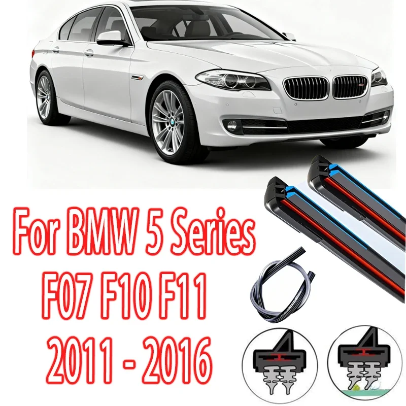 Wiper LHD RHD Front Wiper Blades For BMW 5 Series F07 F10 F11 2011 - 2016 Windshield Windscreen Window Rain Brushes 26