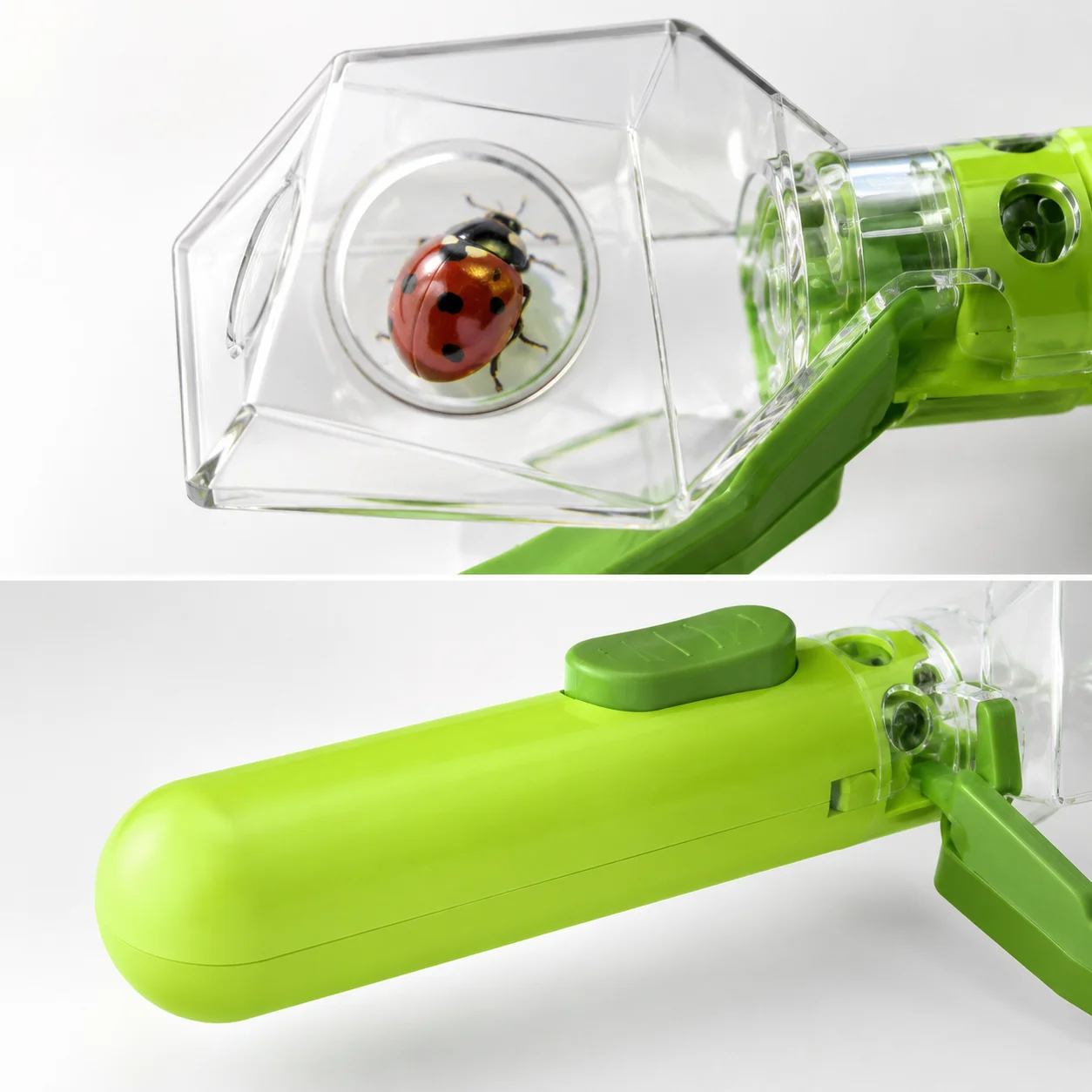 Insect Trap Multifunctional Portable Safety Release Mechanism Children's Push-type Handheld Insect Trap Comfortable Grip
