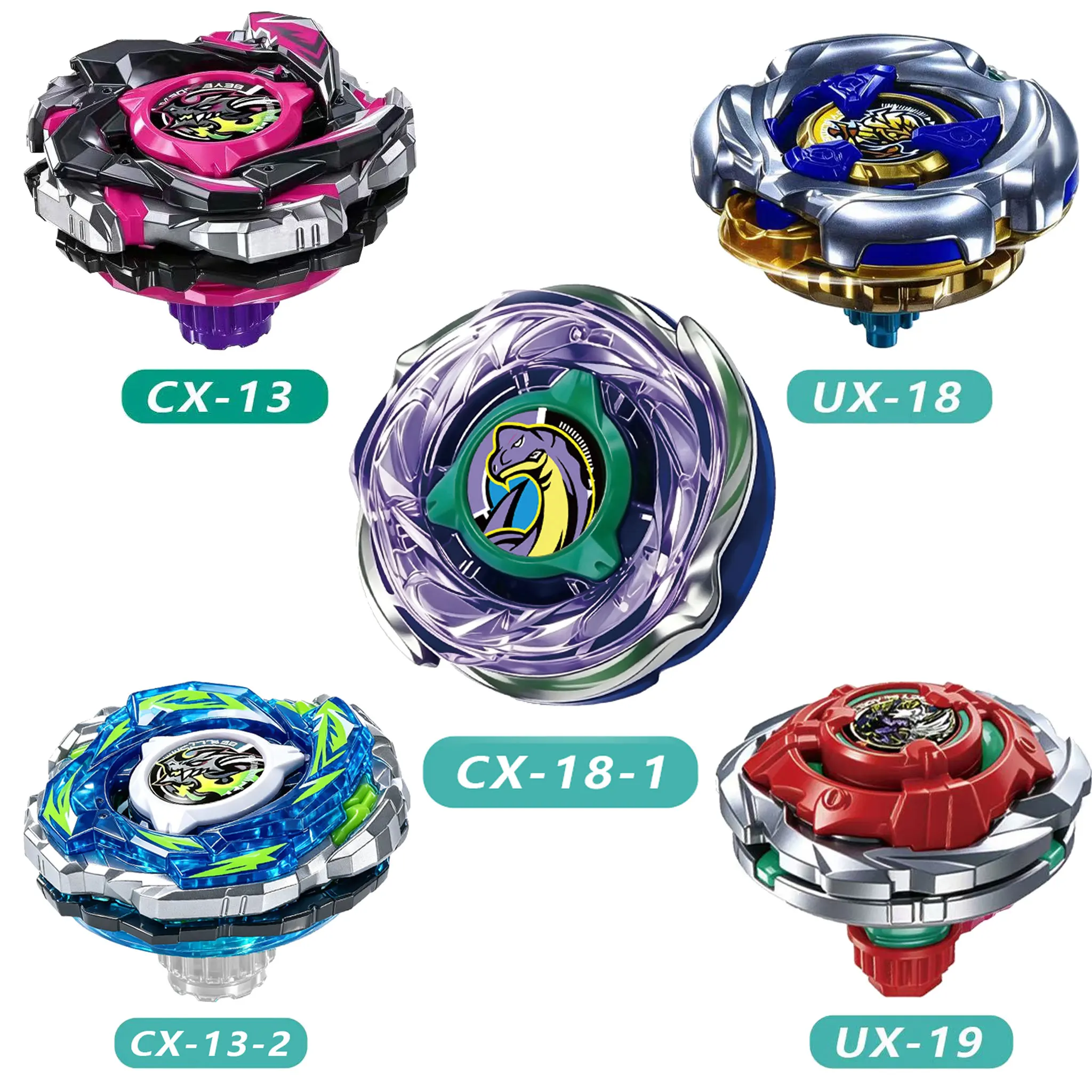 Spinning Top Battling Toys CX-18-1 Brachio Whip（Purple Ver.）CX13-1 CX13-2 UX18 UX19 Gift For Kids