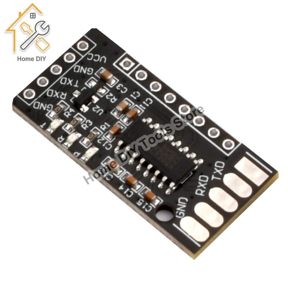 RS232 RS485 PODE ao módulo de comunicação TTL Módulo de porta serial PODE Módulo 3.3V-5V