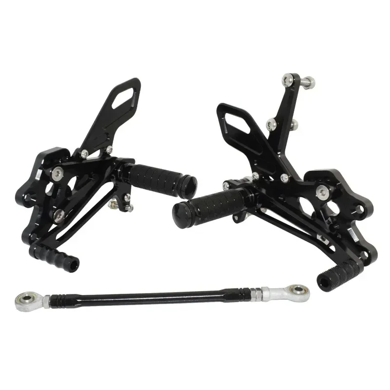 waase For Kawasaki Ninja ZX10R ZX-10R 2004 2005 CNC Adjustable Rcing Rider Rear Sets Rearset Footrest Foot Rest Pegs