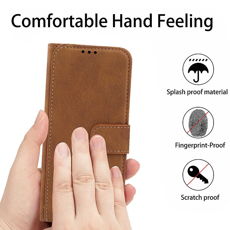 Stand Business Etui do Blackview BV4900 Pro portfel skórzany pokrowiec Coque Blackview BV4900S BV4900Pro BlackviewBV4900 etui na telefon — zdjęcie 3