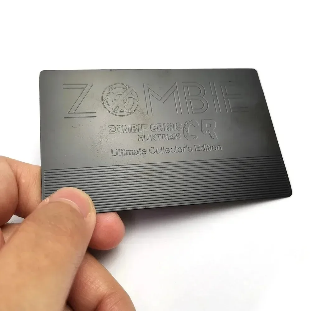 Standard Size Fashion Business Metal Card