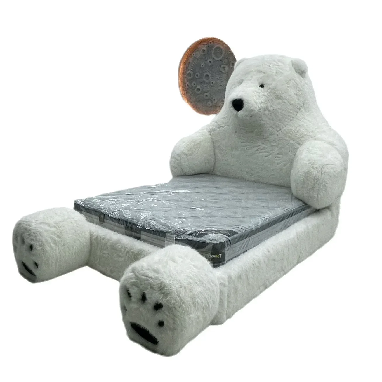 Creative polar bear bed