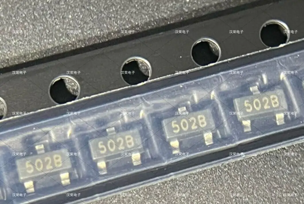 

20PCS/50PCS/100PCS/1000PCS 100% New original SP0502BAHTG SP0502 TVS DIODE 5.5V 8.5V SOT23-3 Silk screen 502B