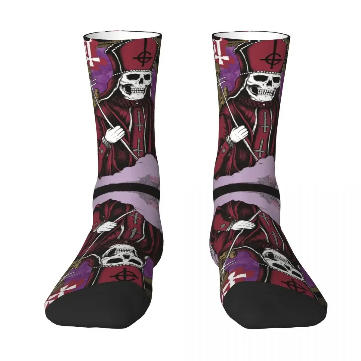 Rock Band Ghost BC Socks Harajuku Super Soft Stockings All Season Long Socks Accessories for Man's Woman's Gifts