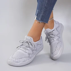 Wiosenne nowe damskie buty sportowe, modne, oddychające, lekkie, antypoślizgowe, odporne na zużycie, codzienne buty sportowe, płaskie buty