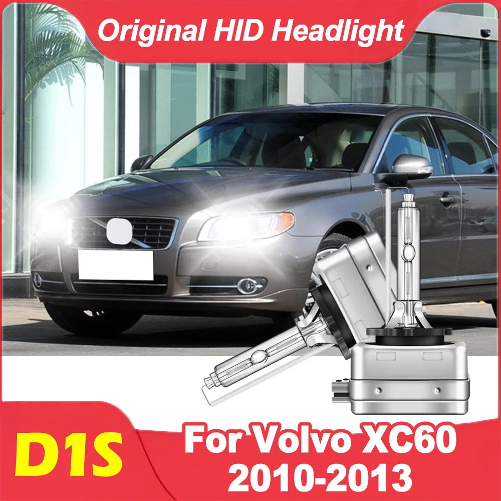 

2PCS 35W Xenon Headlight D1S Original HID Headlamp 6000K Super Bright Low Beam Bulb For Volvo XC60 2010 2011 2012 2013 Car Light