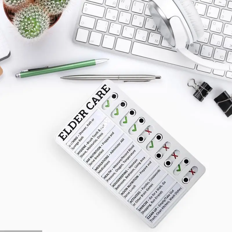 1pc Chore Chart Memo Checklist Board Daily to Do List Planner DIY Schedule Pad for Kids Adults RV Checklist My Chores