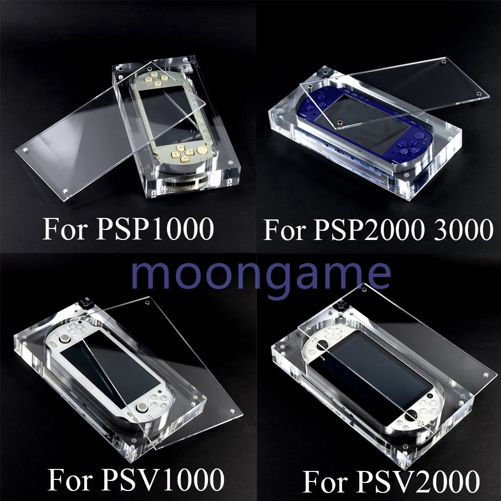 1pc-透明アクリルディスプレイケースボックス-psp1000-2000-3000-psv1000-2000-ゲームシェル収納ボックスカバークリアプロテクター