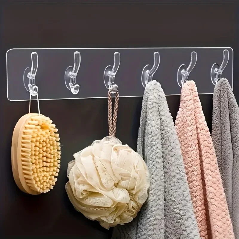 Baby Clear Hooks: No Trace, Strong Hold - alternate angle
