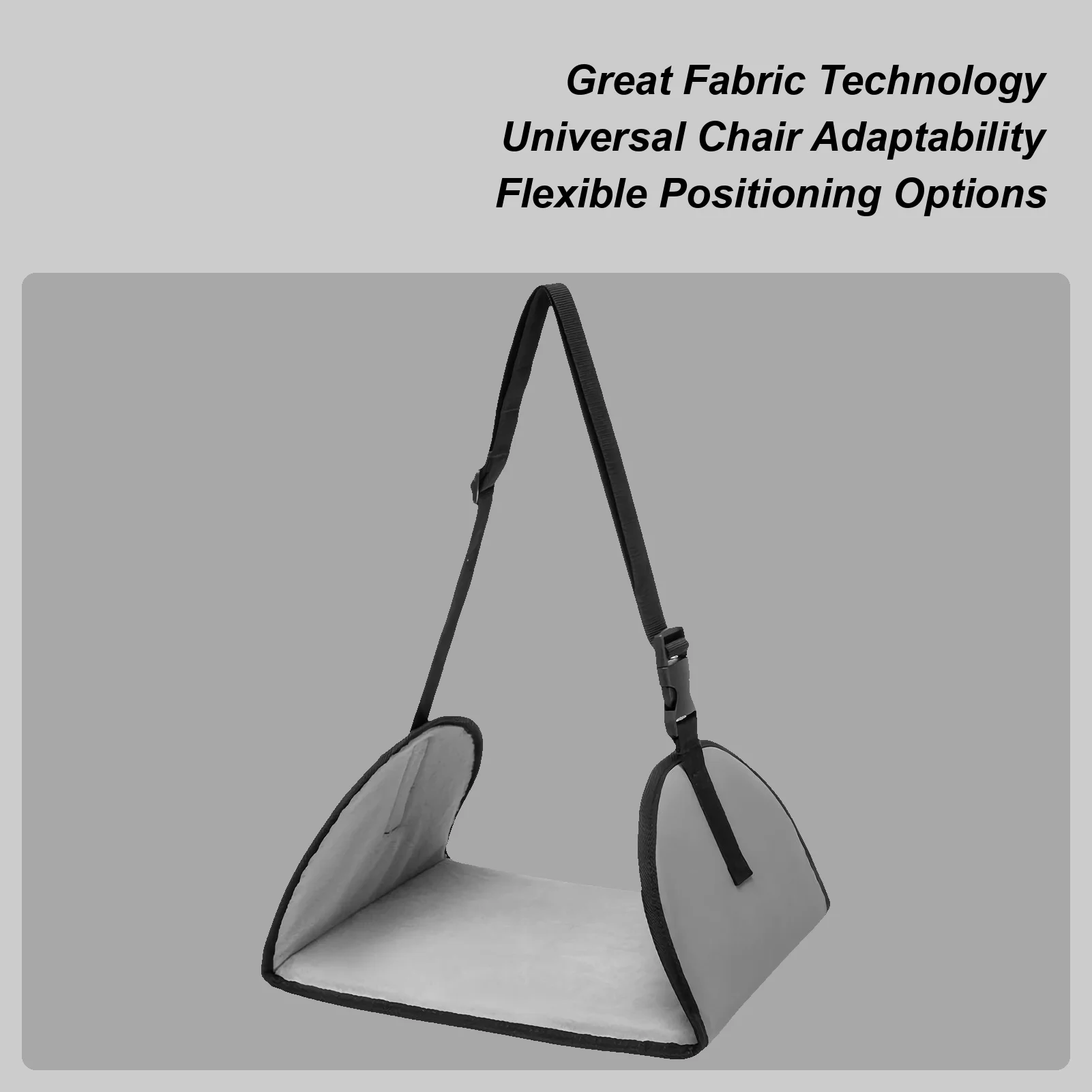 Foot Hammock For Plane Travel Long Travel Foot Sling With Adjustable Length Comfortable Airline Leg Sling Support Must-Have Desk