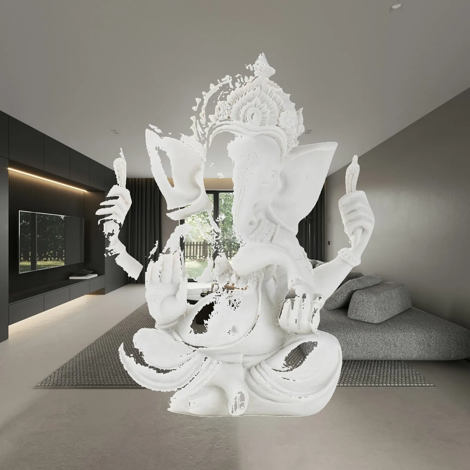 escultura-ornamentada-em-resina-do-deus-hindu-ganesha-sentado-com-detalhes-esculpidos-para-decoracao-de-altar-e-meditacao