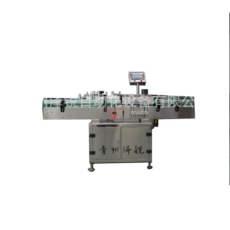 توريد آلة وضع العلامات الأوتوماتيكية لزيت الطعام Baijiu للنبيذ ذاتية اللصق، آلة وضع العلامات الأوتوماتيكية على الوجهين