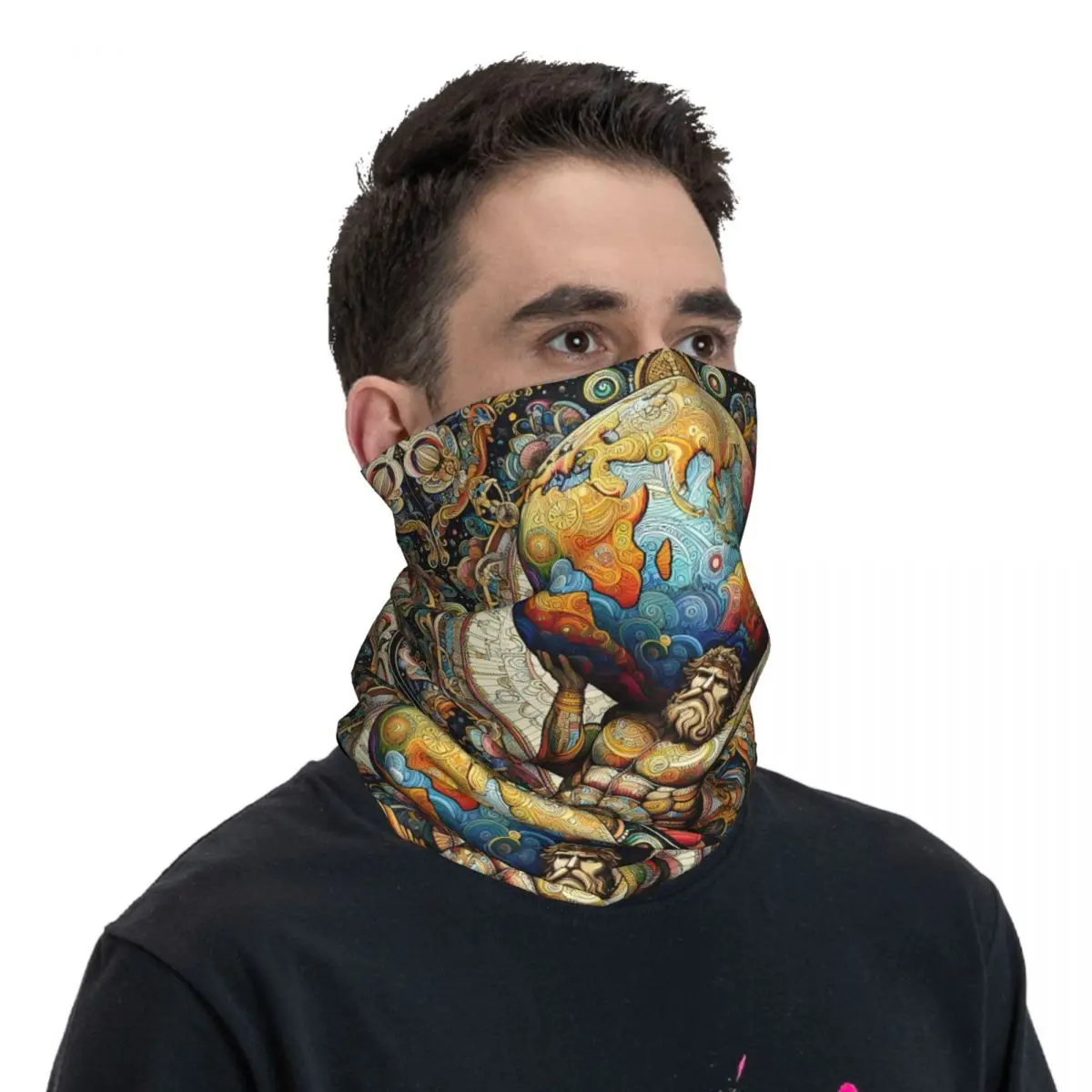 Hercules Scarf Neckerchief Neck Face Mask Polyester