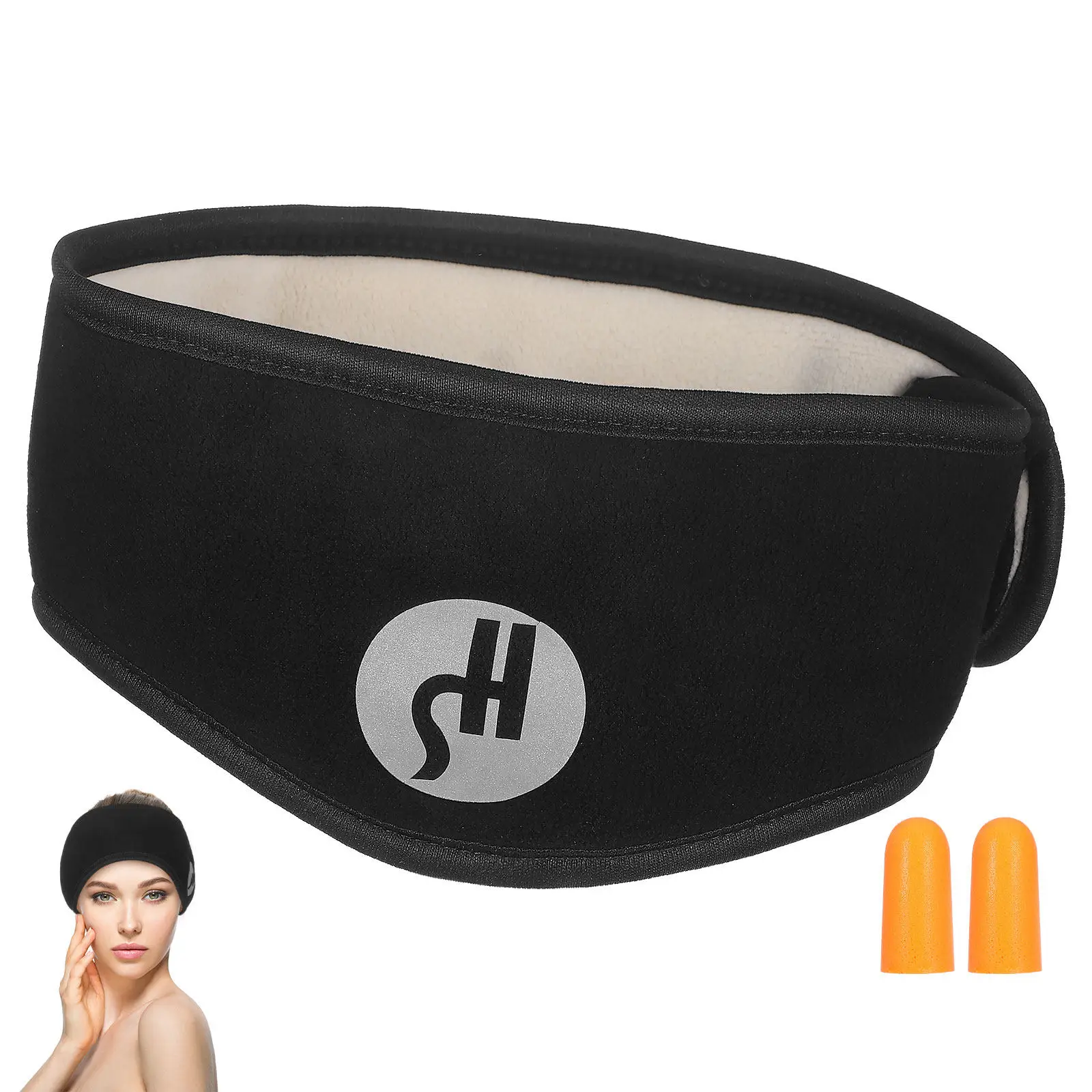 

Наушники для сна для взрослых, шумопоглощающие, комфортные, мягкие, теплые, для сна, учебы, путешествий, для мужчин и женщин