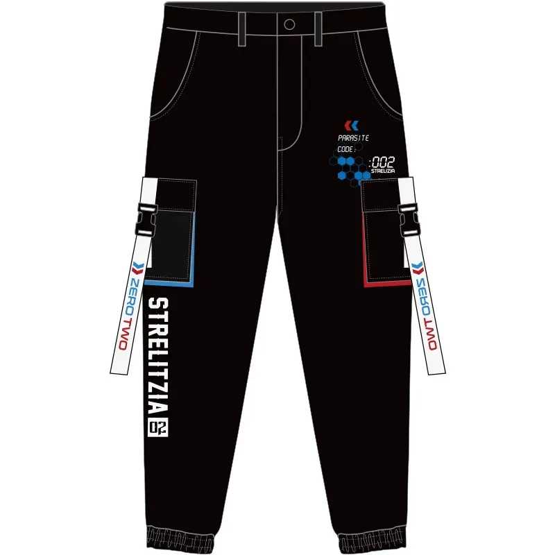 

DY2002 02 Zero Two Косплэй ветровка с капюшоном куртка футболки с длинными рукавами брюки весна осень унисекс топы комплект 25