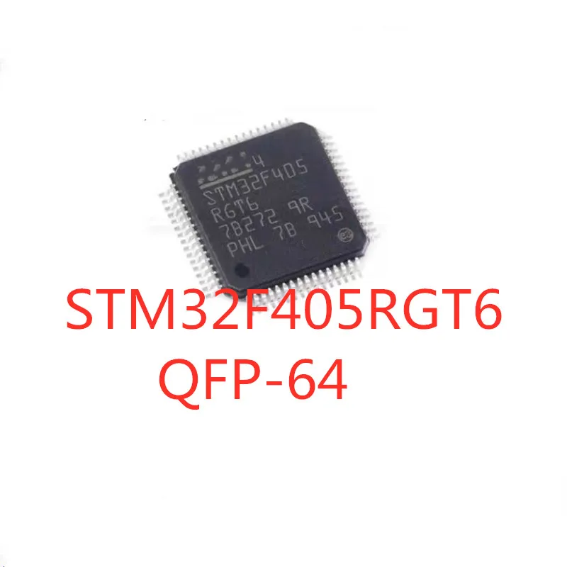 5PCS/LOT 100% Quality STM32F405RGT6 STM32F405 SMD QFP-64 microcontroller microcontroller In Stock New Original