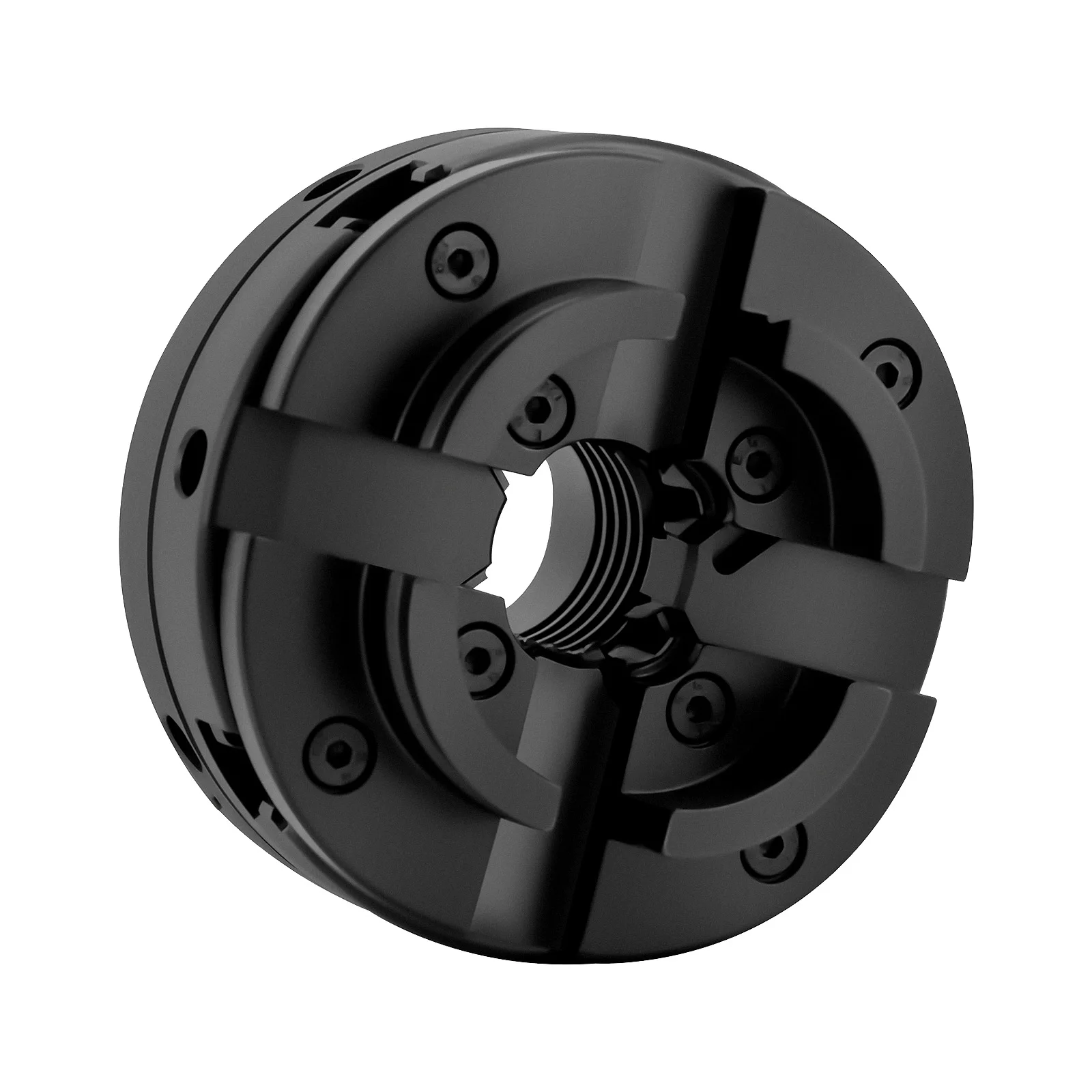 4-Backenfutter M33 3,5 mm, unabhängig, selbstzentrierend, 1,54–2,99 Zoll (39–76 mm), Spannbereich mit T-förmigem Schraubenschlüssel für Holz- und Metalldrehmaschinen