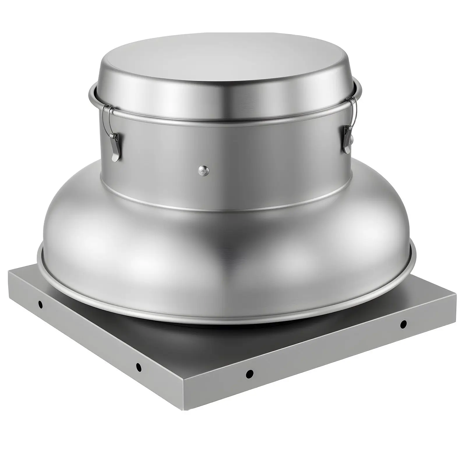 Roof Exhaust Fan, Attic Vent Fan with High-Power Motor, 21 inch Fan Base Heavy-Duty Aluminum Alloy, Speed Control Adjustable Air