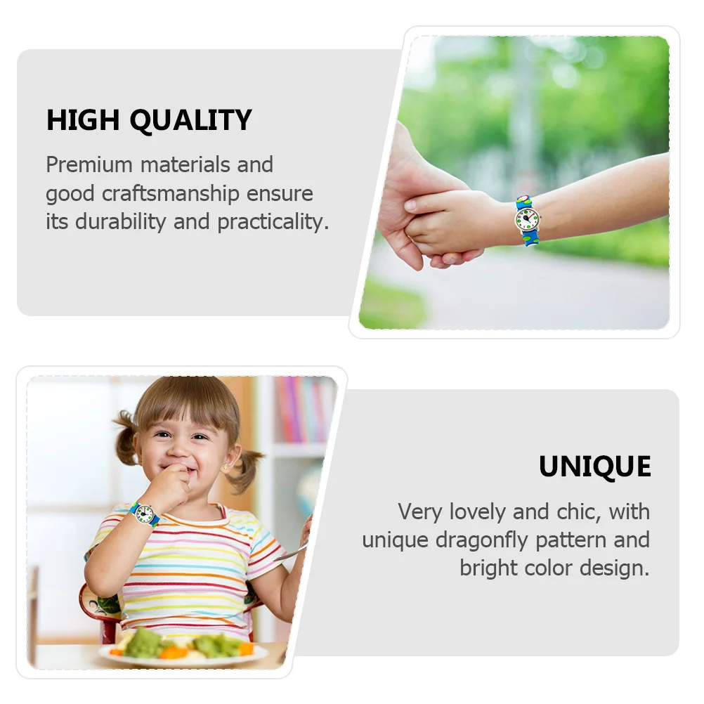 ساعة يد كوارتز بحزام قابل للتعديل بتصميم كرتوني ثلاثي الأبعاد كهدية عيد ميلاد ساعة جميلة #6