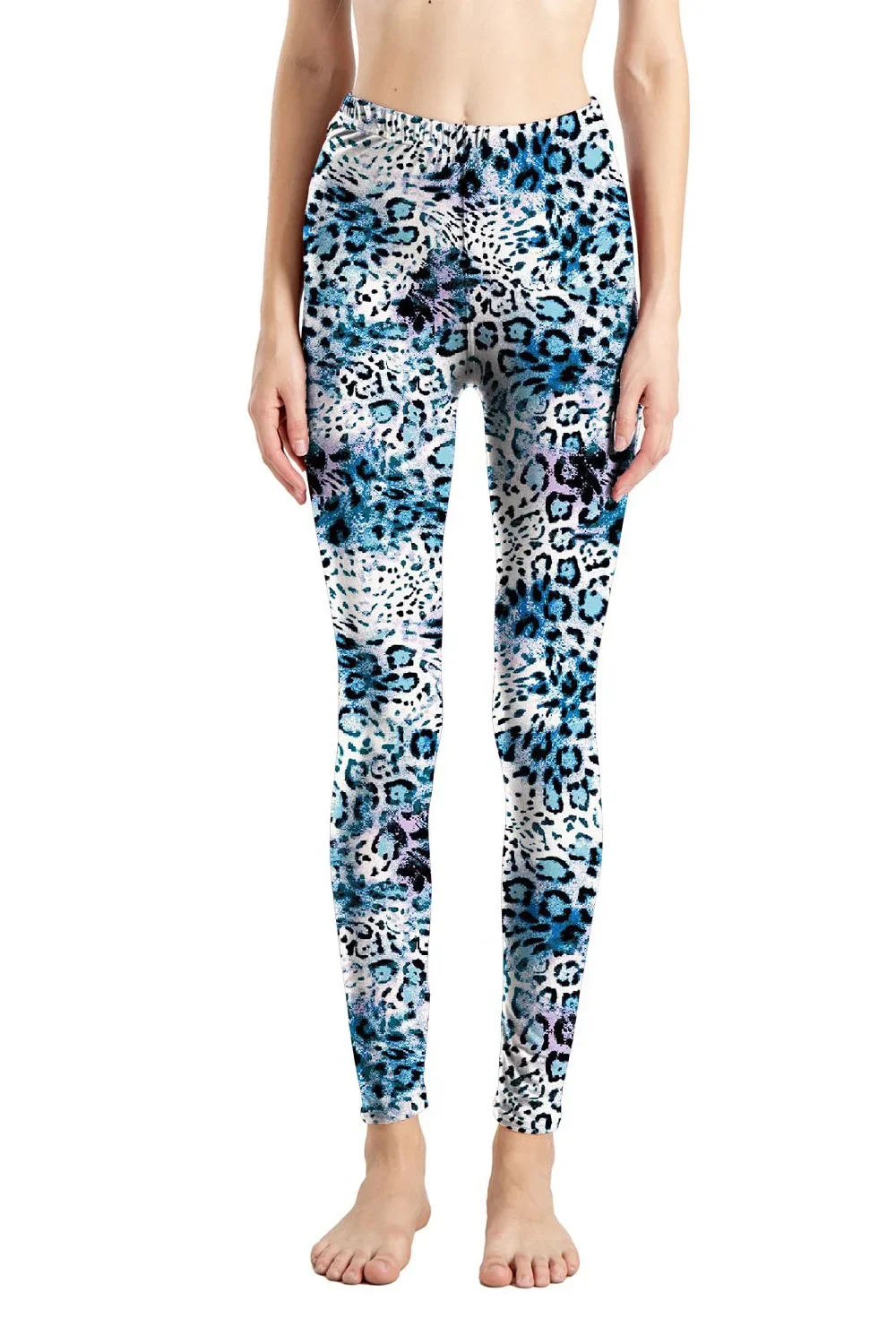 Leggings leopardati sexy Pantaloni elastici con stampa animalier Collant zebrato serpente Legging a vita alta Pantaloni casual da allenamento slim da donna