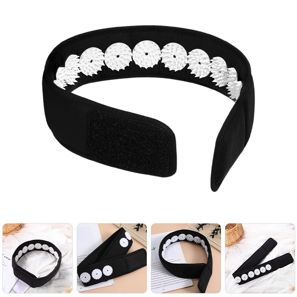 

Multi-Use Acupressure Headband Portable Reusable Daily Use Yoga Headband Neck Massage Supply Comfort Acupressure Wrap