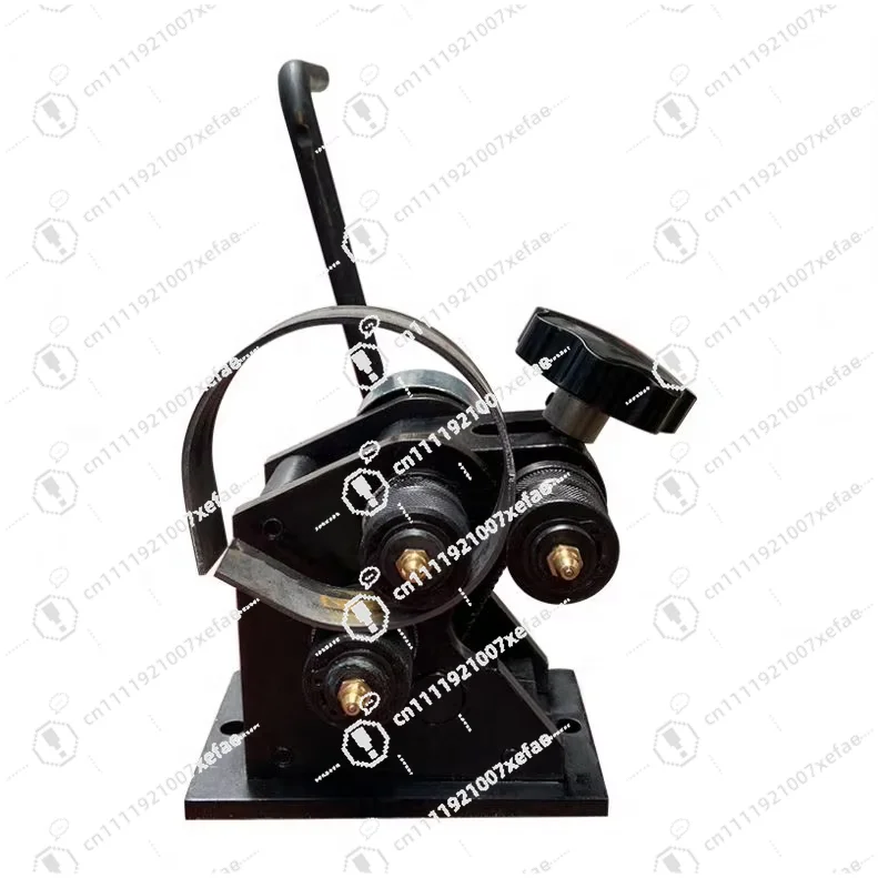 

Circular Bending Three-roll Plate Bending Machine Pipe Bending Manual Rounding Machine, Gear-driven Circular Roller