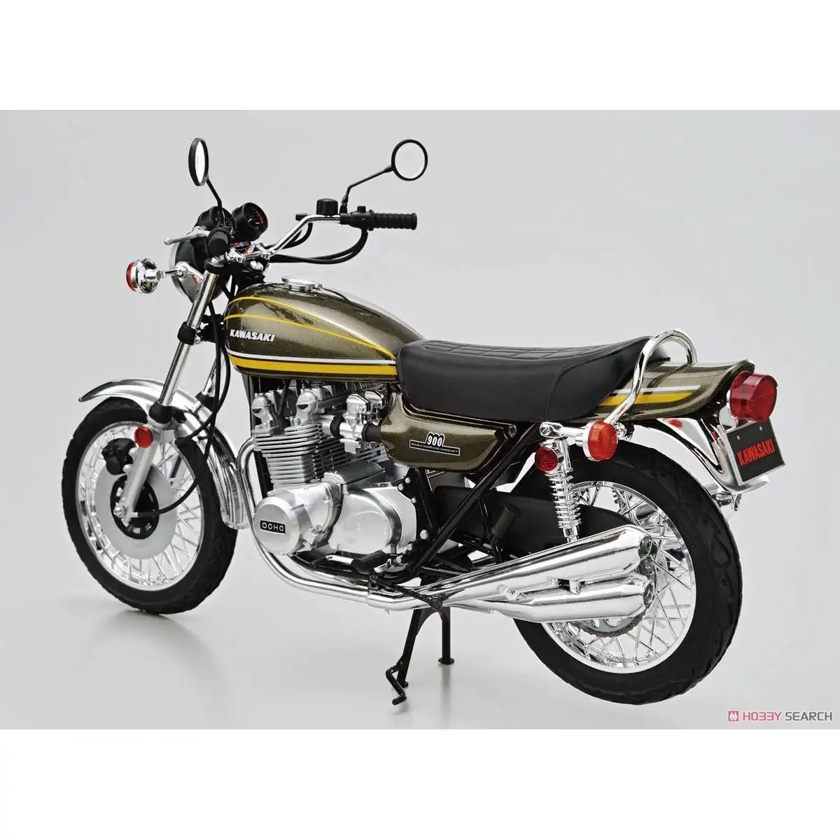 Prefabricated assembly model Aoshima-06341 1/12 Kawasaki Z1A 900 Super 4 1974 motorcycle  model kit