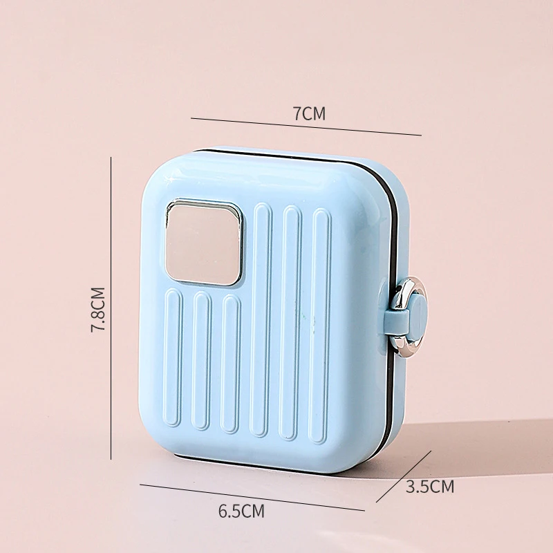 New Portable Drug Dispenser Mini Outdoor Travel Medicine Box Seven-Day Pill Dispenser Multi-purpose Jewelry Storage Container