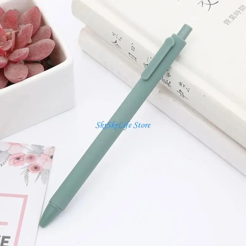 E65E 50 Pcs 0.5mm Smooth Writing Pen Gel Pen Neutral Pen Black Gel Pen Set