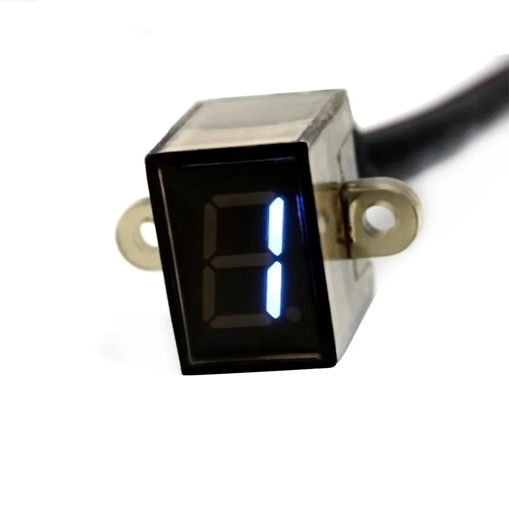 

12 Display Digital Indicator for Motorcycle Lever Sensor Water Proof Black