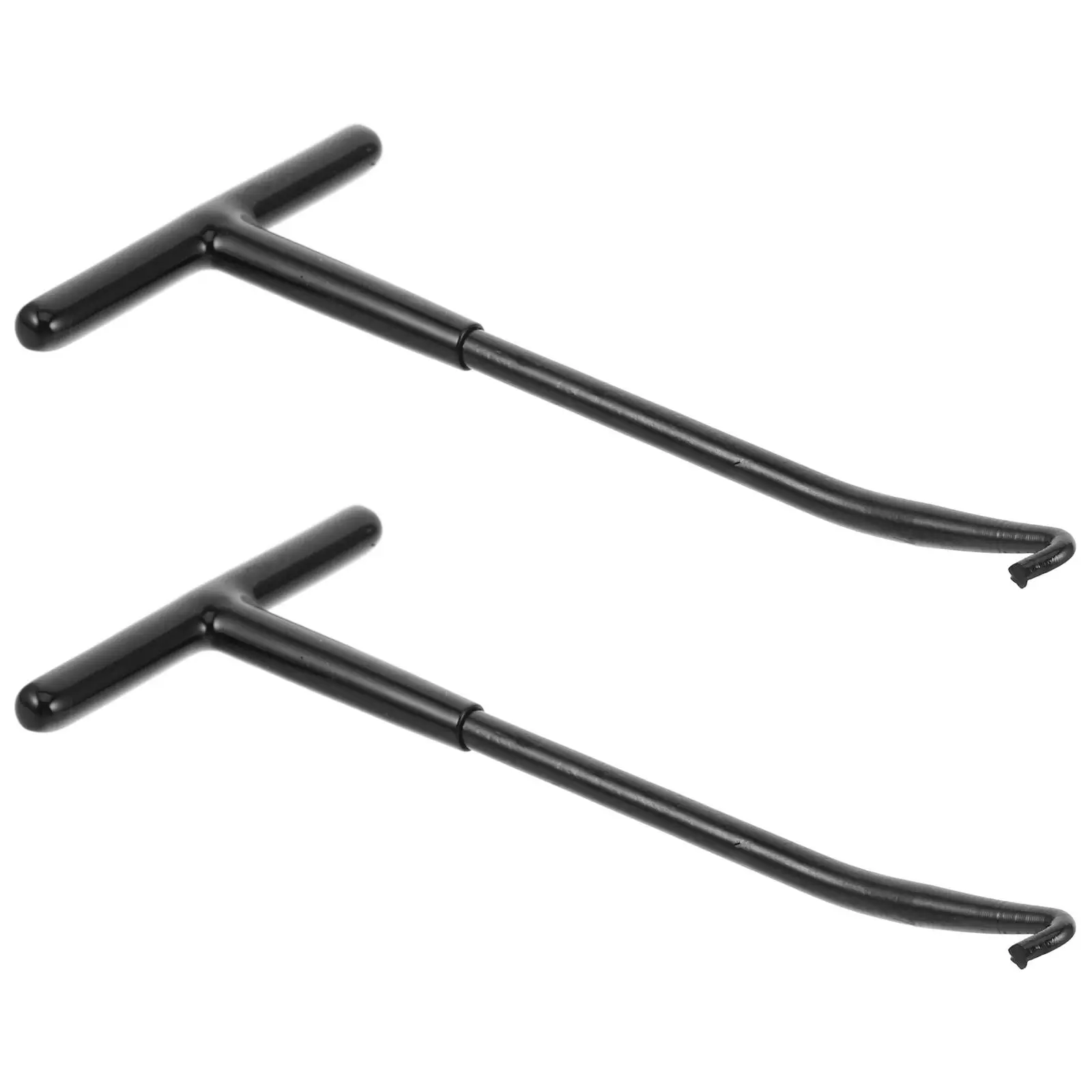 

2 PCS Motorcycle T-hook Exhaust Tool Spring Installer T-handle Hooks Puller T-shaped
