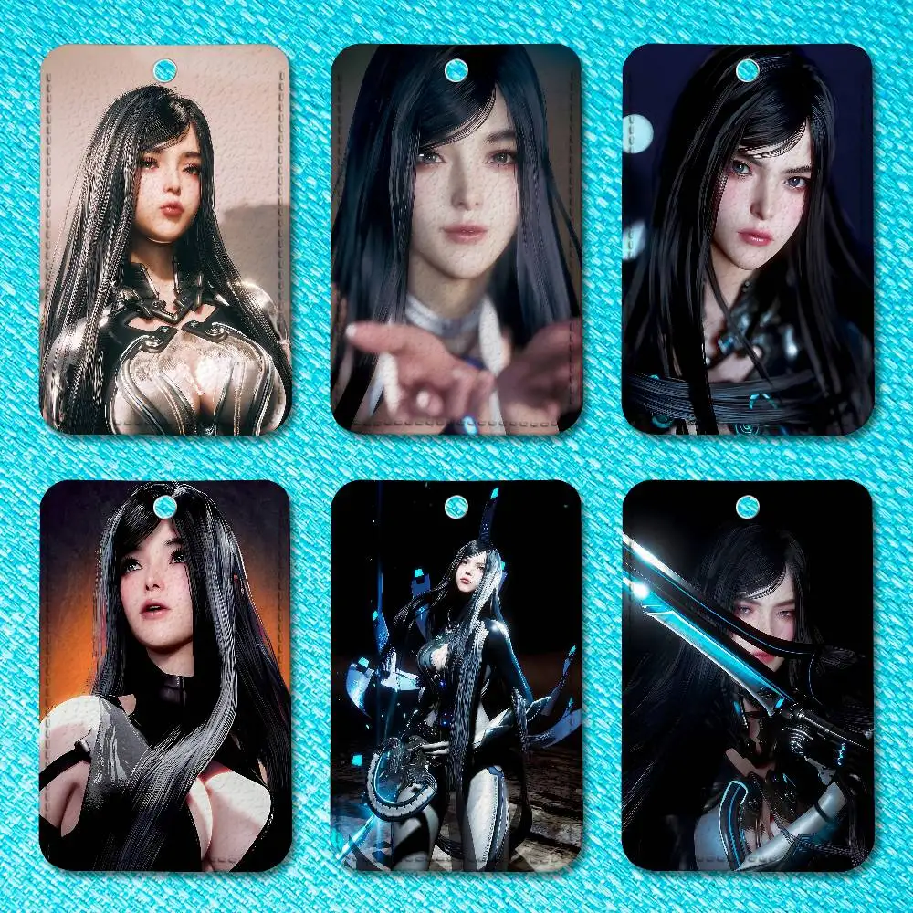 

S-Stellar B-Blade R-Ravens Custom Access Card Case Leather Card Holder Transportation Card Case Gifts