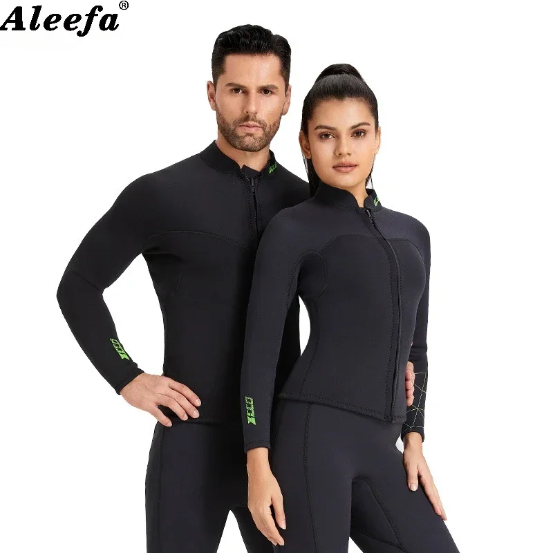 

Diving Wetsuits Jacket Pant for Men Women - 3mm Neoprene Split Wetsuit Snorkeling, Surfing, and Winter Swimming Suit