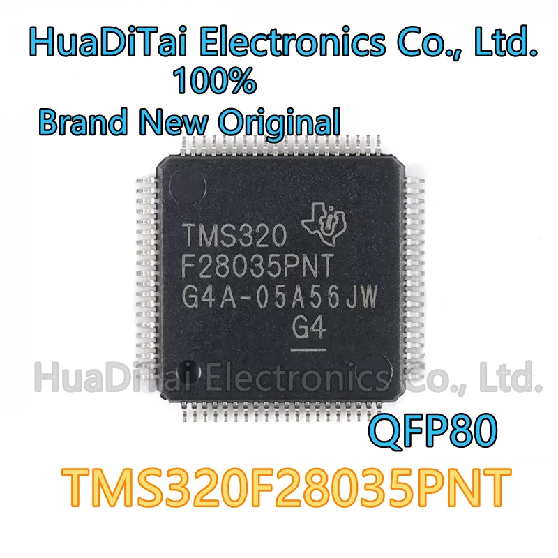 New Original TMS320F28035PNT F28035PNT LQFP-80 Microprocessador