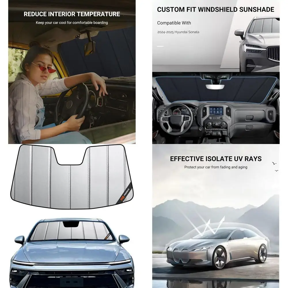 

Hyundai Sonata 2024-2025 Солнцезащитный крем на лобовое стекло — защита и щит