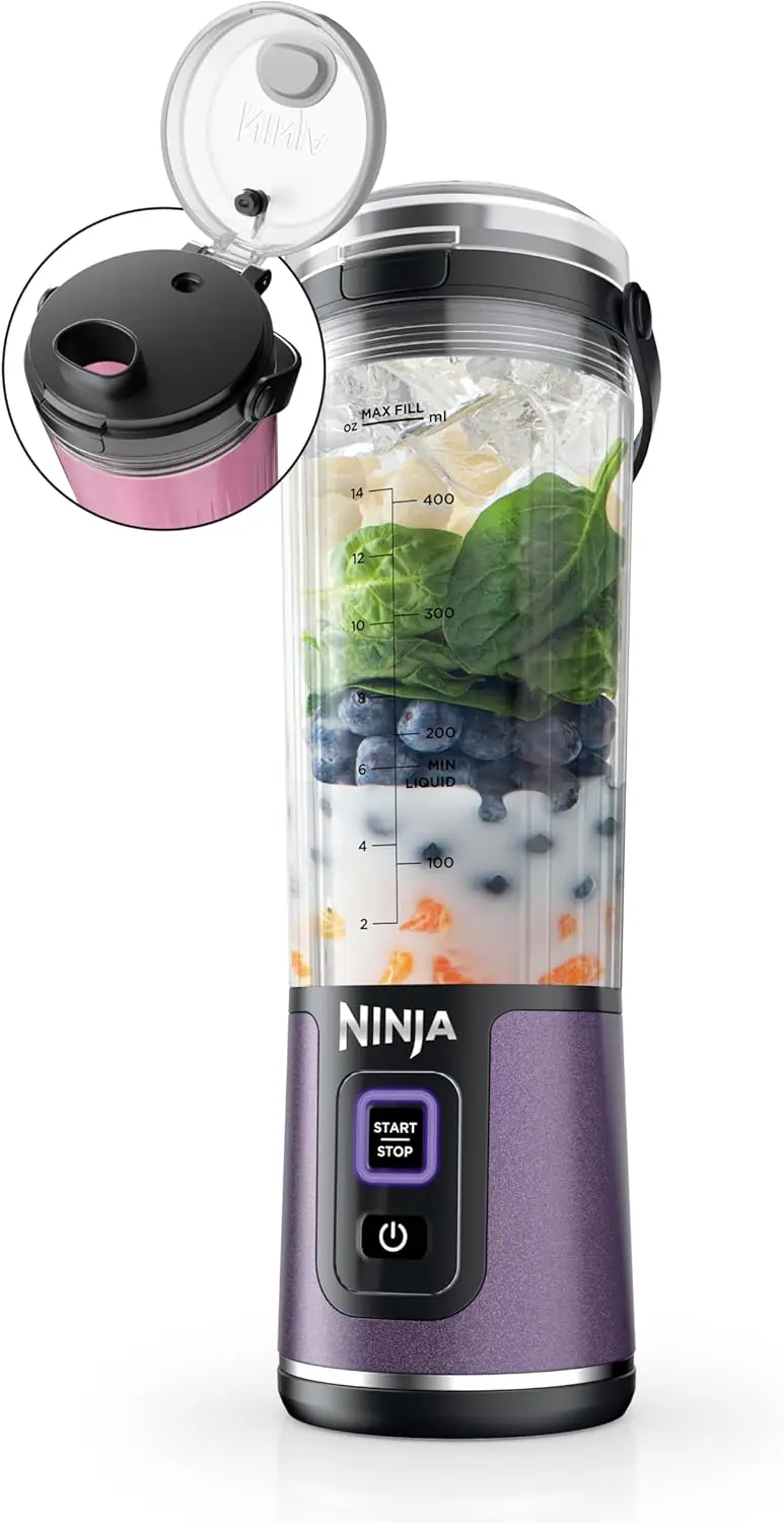 

Blast Portable Blender, Cordless, 18oz. Vessel, Personal Blender for Shakes & Smoothies, BPA Free, Leakproof Lid & Sip Spout, US