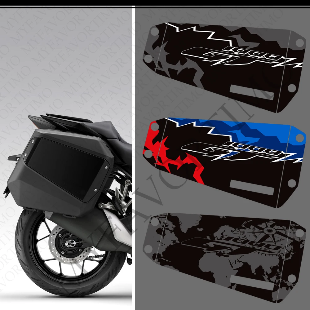 For CB1000GT CB 1000 GT CB1000 Adventure Sport Touring Protector Trunk Luggage Panniers Box Cases Stickers Decals 2025 2026