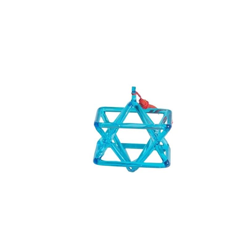 

Blue Mocababa Merkaba Crystal