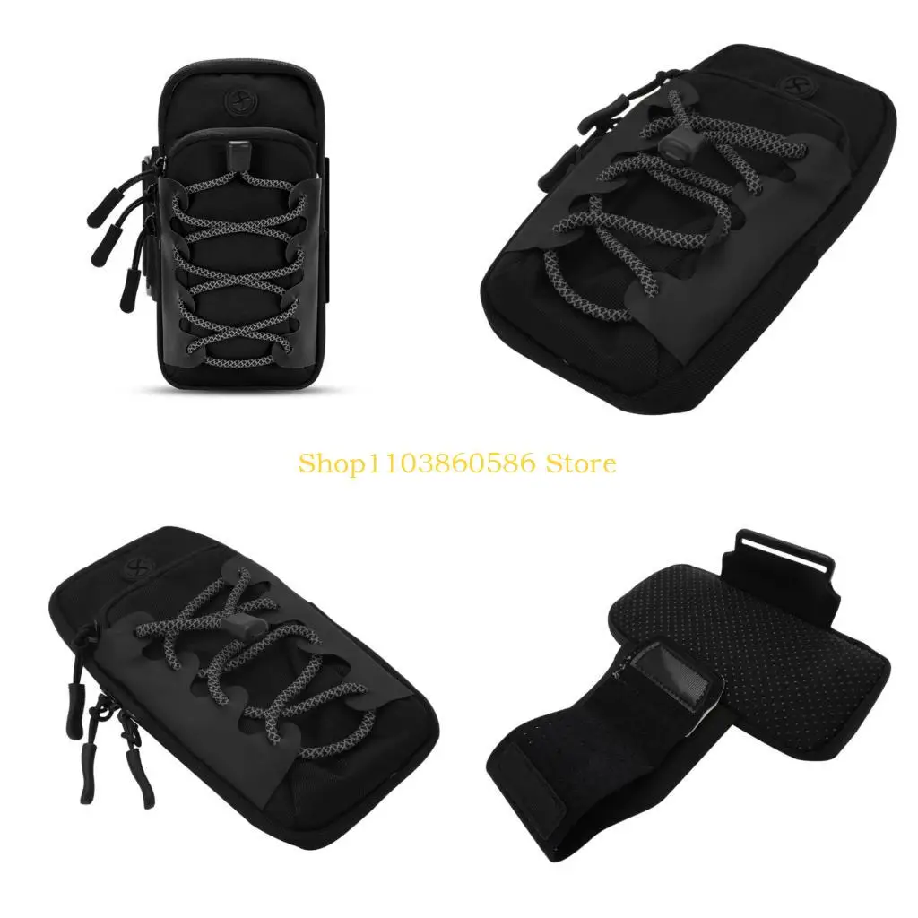 

242A Nylon Off Road Motorcycle Bag with Large Capacity Storage for Phone Card Drinks Quick Installation Waterproof
