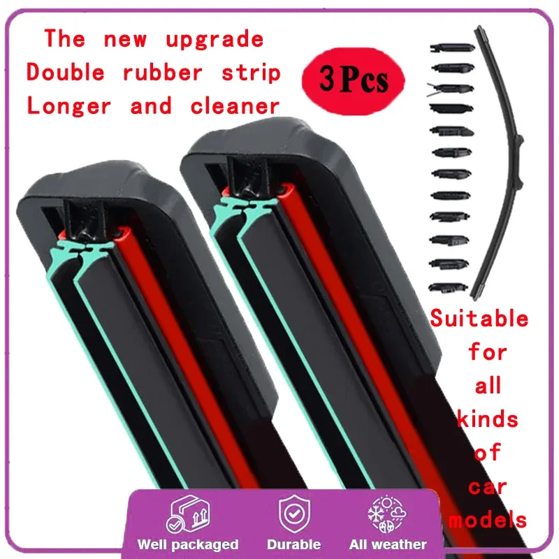 

For Toyota FJ Cruiser 2006-2014 J150 Car Windshield Wiper Blade Front Windscreen Brushes Washer Accessories Cleaning Replacement
