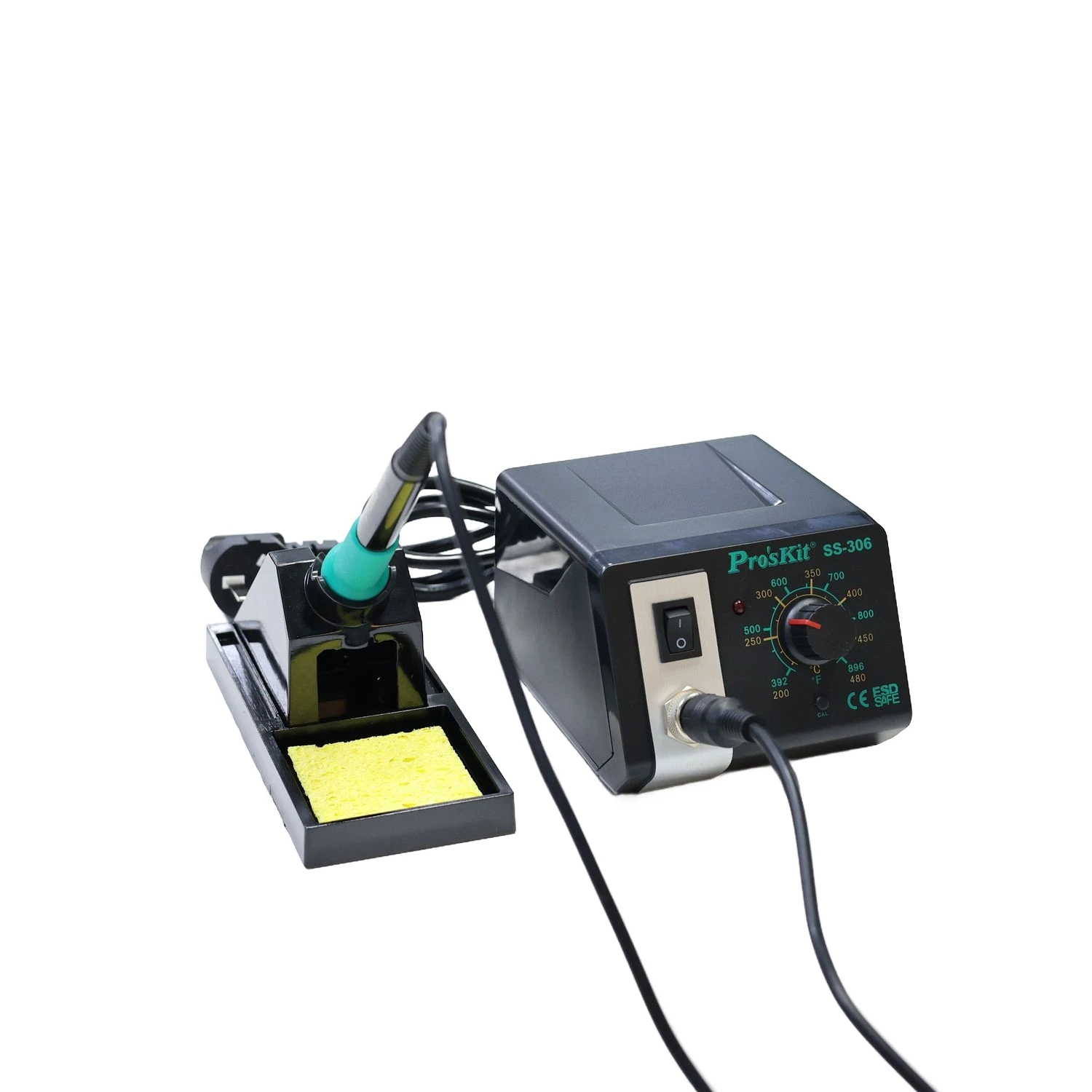 SS-306H 전문가용 납땜 스테이션 75W, 200-480 ° C, 무연, 정전기 방지 설계