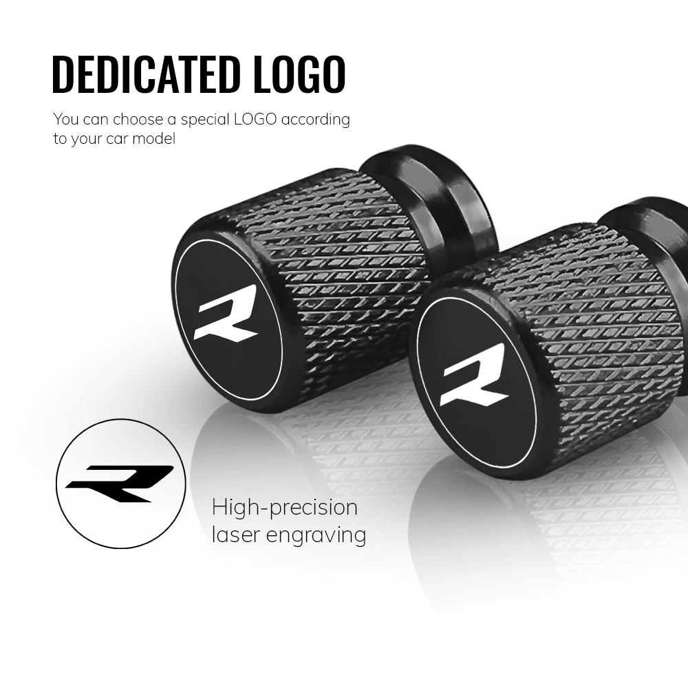Motorcycle For BMW R1250R R1200R R1150R R1100R R850R F900R F800R S1000R M1000R Standard Valve Cap Set Tire Caps Set