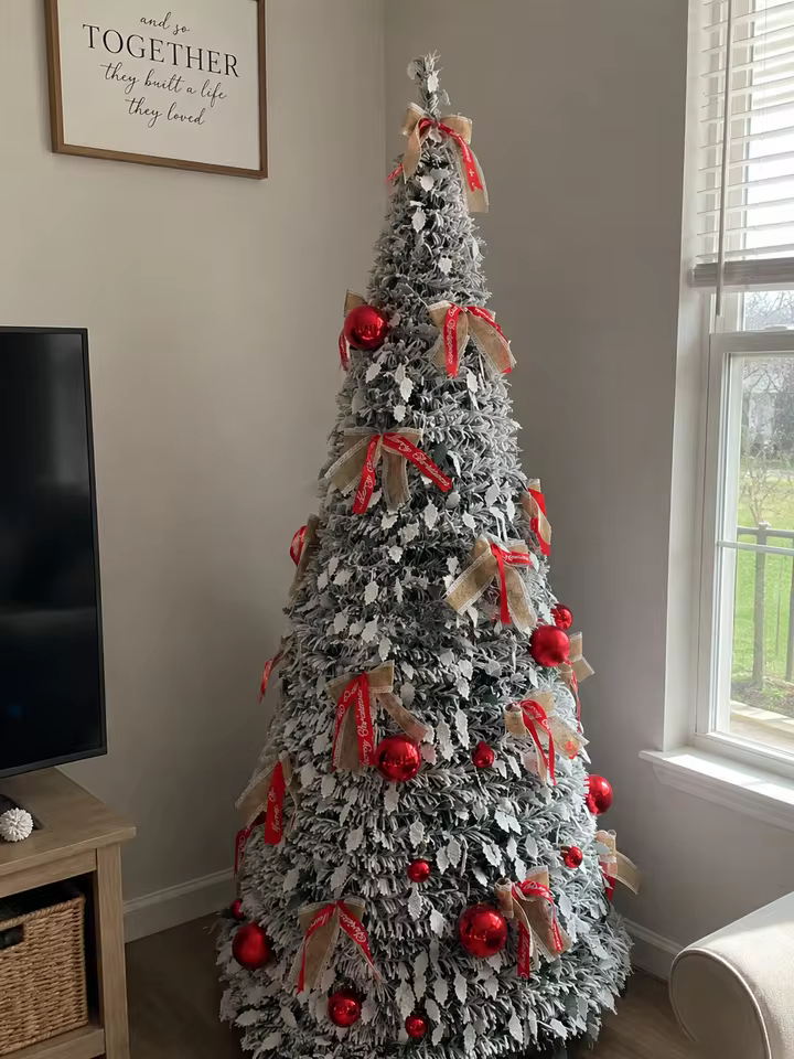 Árvore de Natal decorada