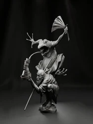 Unassambled  1/24 Frog Chef ancient fantasy soldier stand   figure  Resin figure miniature model kits Unpainted