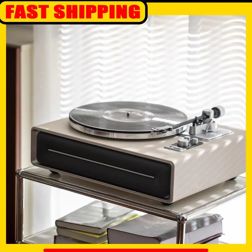 

SYITREN SEVIA Bluetooth Wireless Player Portable Wired Music Player Vinyl Record Player Wall Vintage gramophone Gift