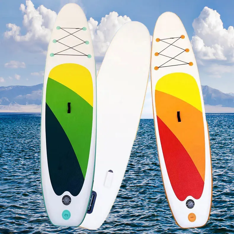 High Quality Recreational Surf Board Inflatable Stand Up Foldable Paddle Board Surfboard With Fins Accessories