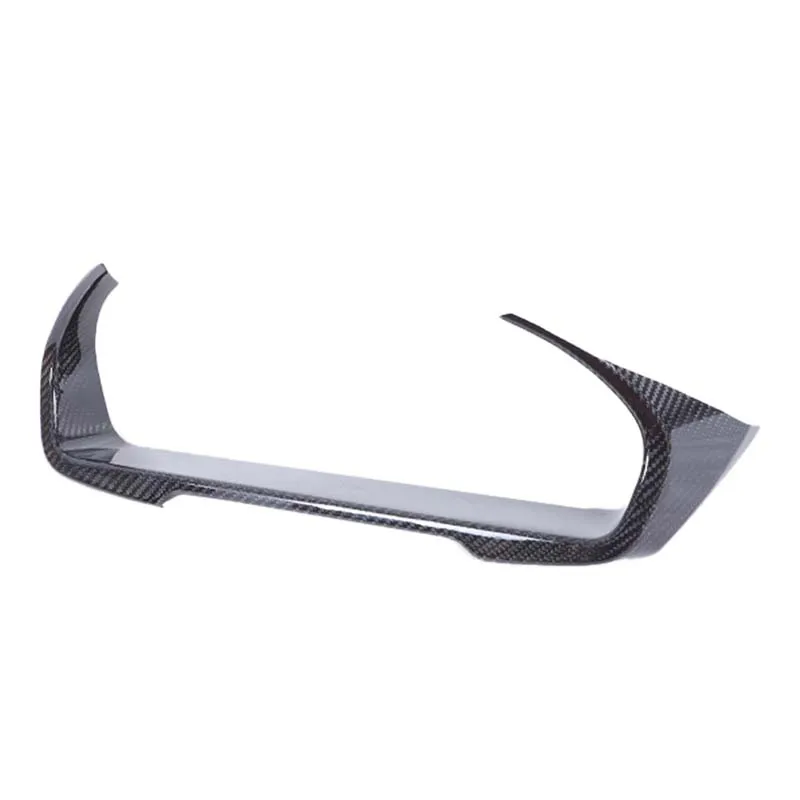 For 2014-2018 BMW X5 car decoration center control instrument panel frame auto parts real carbon fiber 1 piece set